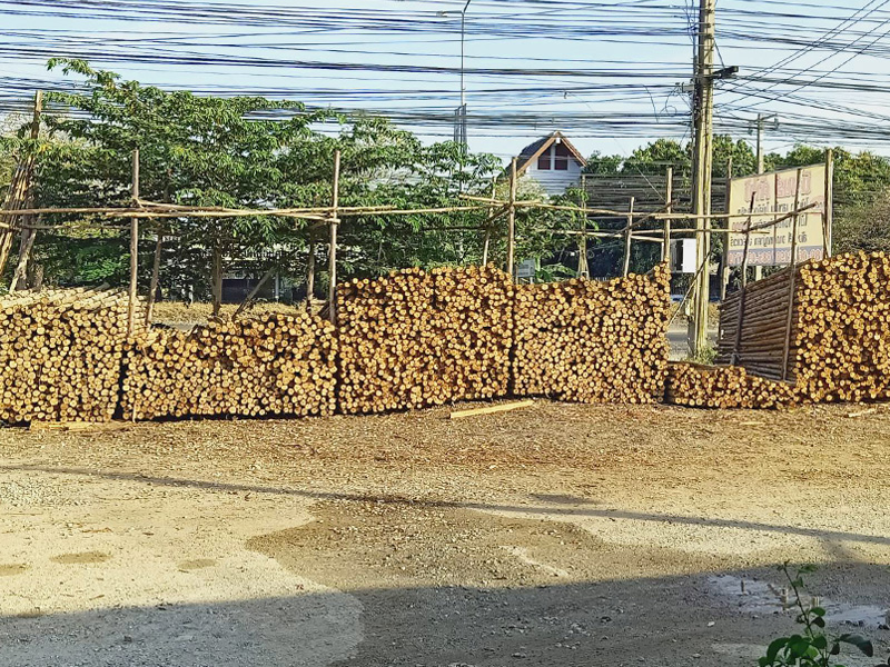 ไม้เข็มยูคาชลบุรี ไม้ก่อสร้างราคาถูก - ห้างหุ้นส่วนจำกัด นิพนธ์ค้าไม้
